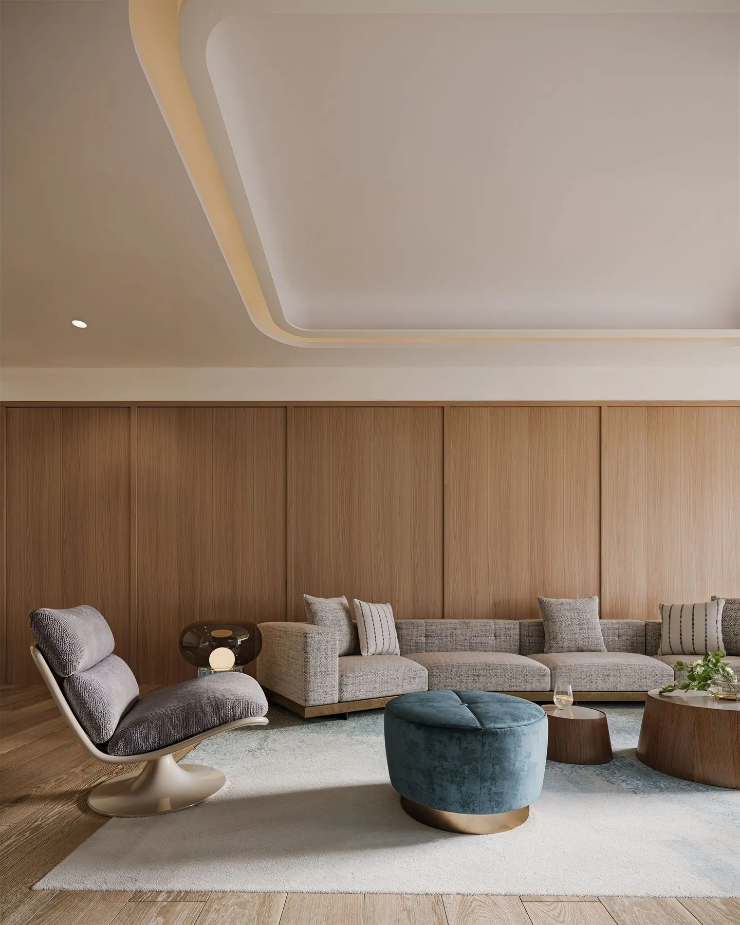Quiet lounge corner
